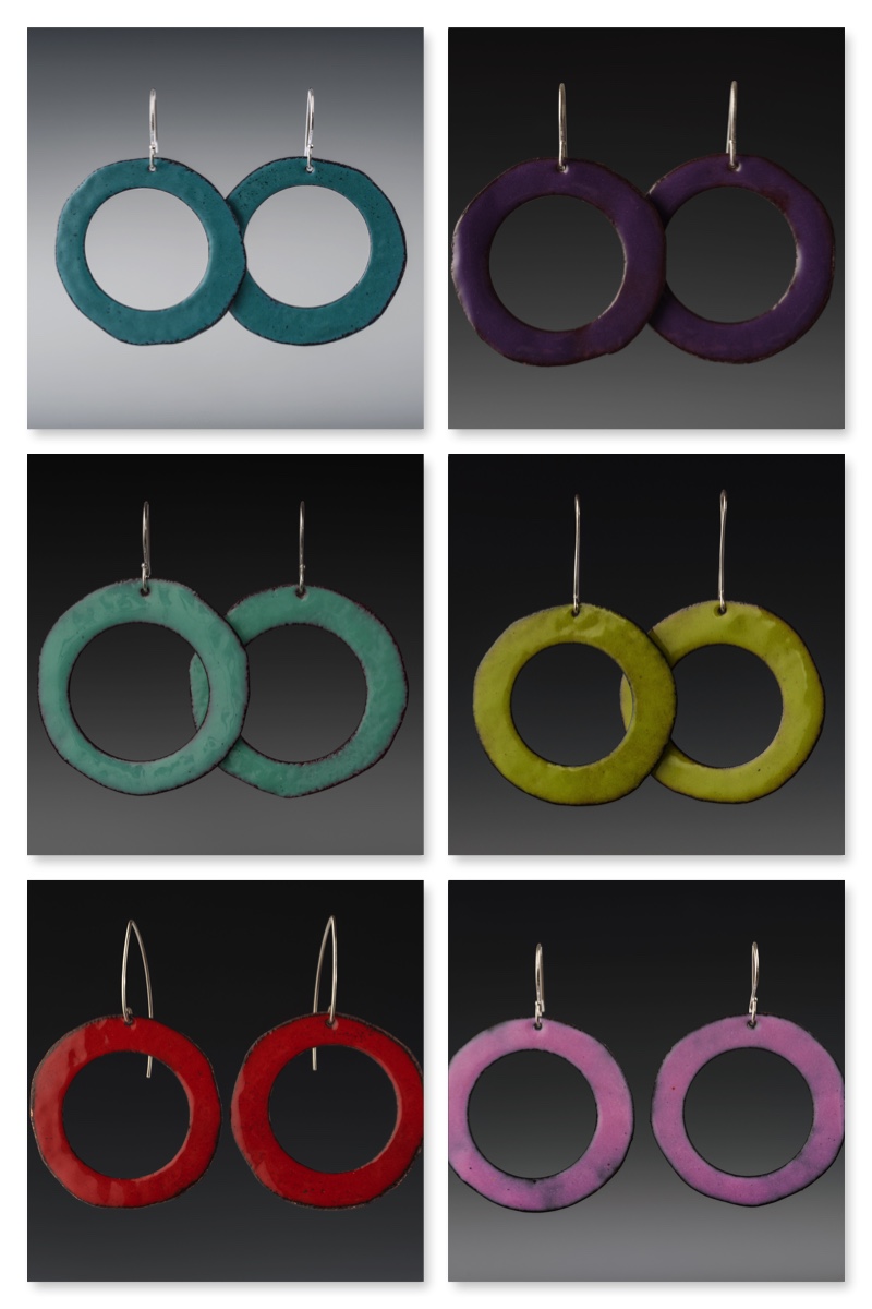 enamel hoops