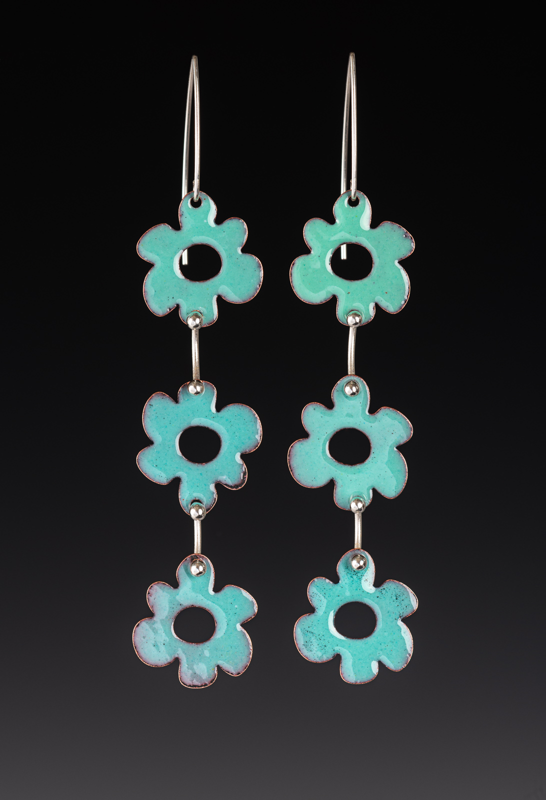 Daisy chain earrings